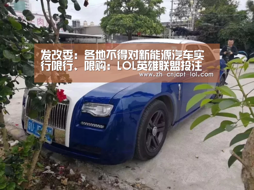 发改委:各地不得对新能源汽车实行限行、限购:LOL英雄联盟投注 (图1) LOL英雄联盟投注